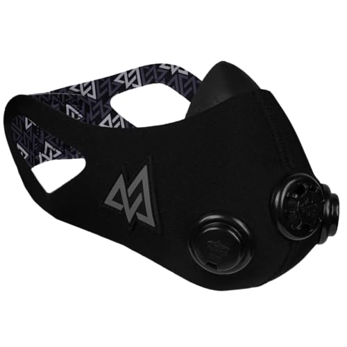 Elevation Training Mask 50-0150 - Máscara de Entrenamiento, Color Negro, Talla S