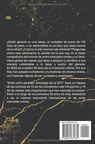 Entre Ocho Paredes: Antología de la UFC