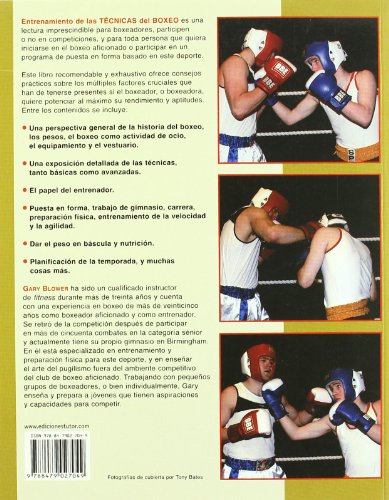 Entrenamiento de las técnicas del boxeo (DEPORTES)