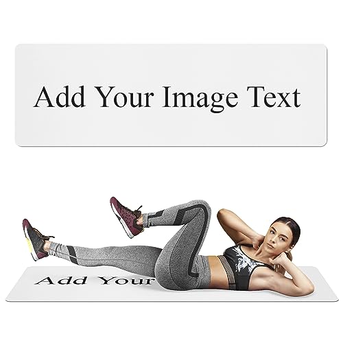 Esterilla de yoga personalizada Esterilla de fitness antideslizante Esterilla de entrenamiento de gimnasio para mujeres Esteras de fitness Portátil al aire