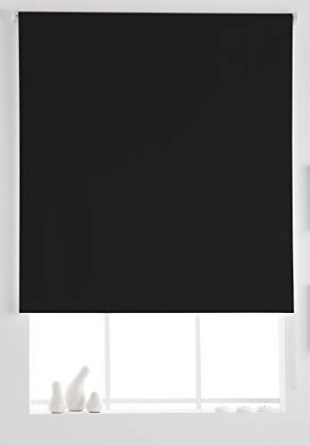Estoralis Dracarys | Estor Enrollable Opaco Liso - 110 x 235 cm (Ancho por Alto) | Tamaño aproximado de la Tela 107 x 230 cm | Estores para Ventanas | Color Antracita