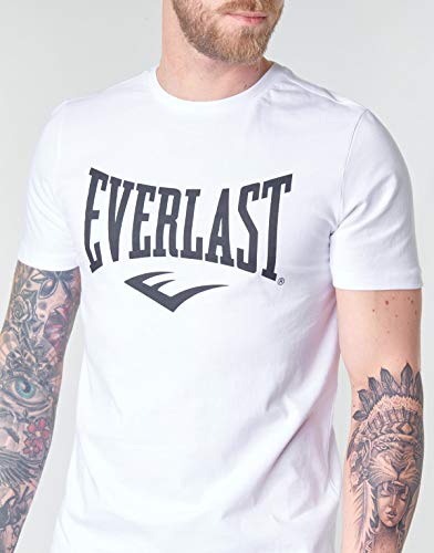 Everlast Deportes, Suéter pulóver para Hombre, Blanco, S