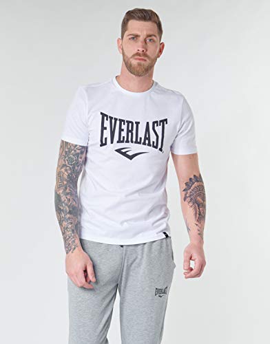 Everlast Deportes, Suéter pulóver para Hombre, Blanco, XL
