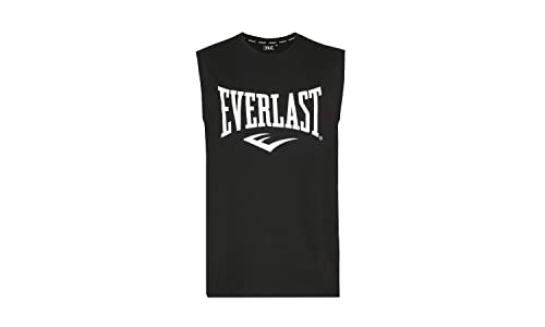 Everlast Powel Camiseta Interior De Tirantes para Hombre, Negro, S