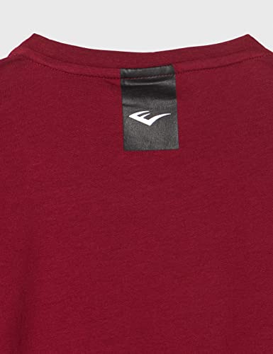 Everlast Sports, T-Shirt para Hombre, Rojo (Borgoña), M