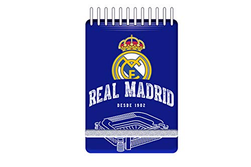 Export.CM 097249 - Cuaderno de Notas del Real Madrid, Color Azul
