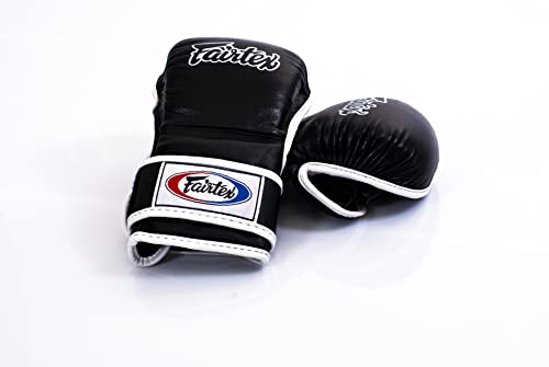 Fairtex FGV15 FGV15 - Guantes de boxeo para artes marciales mixtas (talla XL), color negro