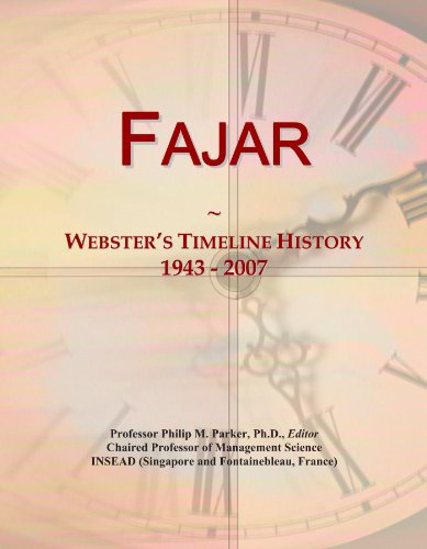 Fajar: Webster's Timeline History, 1943 - 2007