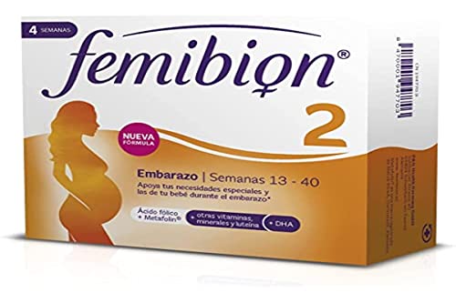 Femibion 2 Complemento Alimenticio Prenatal, 28 Tabletas + 28 Cápsulas