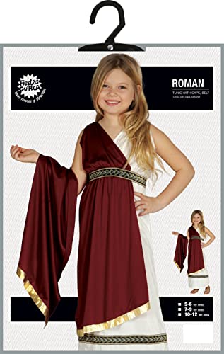 Fiestas Guirca disfraz Romana infantil edad 7-9 años