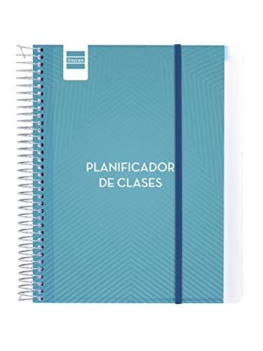 Finocam - Planificador de Clases Diario Docente español, Tamaño de hoja 4º (155x212mm)