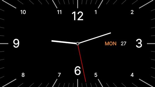 Fire Clock: Reloj digital gratuito para Fire TV y Tablet, Fondo de pantalla, Salvapantallas, En espera, Uso en el hogar y la oficina, Visualización simple de la fecha y la hora, Diseño minimalista
