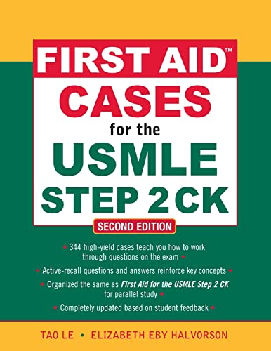 First aid cases for the USMLE step 2 CK (Medicina)