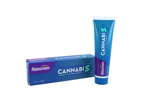 FISIOCREM Cannabis | 60 ml | Sensación de alivio local con Cannabidiol, Árnica y Hypericum | Crema tópica para musculos y articulaciones