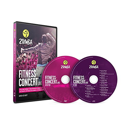 Fitness-Concert Live Zumba - Juego de DVD y CD