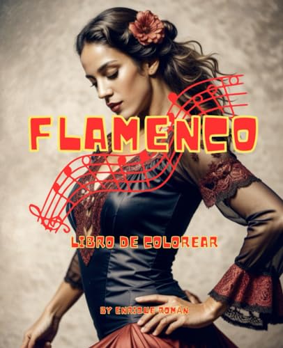 Flamenco: Libro de colorear para adultos