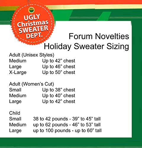 Forum Snow Couple Holiday Sweater Medium