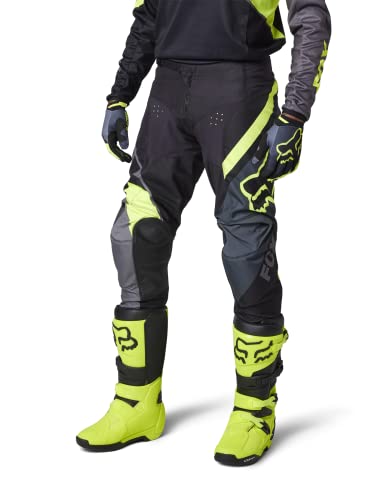 Fox Racing Pantalón de Motocross 180 Xpozr, Hombre, Peltre, 30