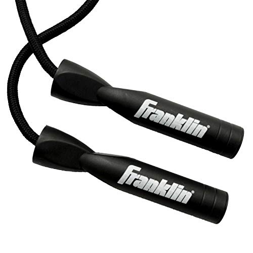 Franklin Sports Work Out Jump Rope - 8' - Skipping Rope - Super Light Weight (Feather Light) - Ergonomic Comfort Grip - for Kids & Adults
