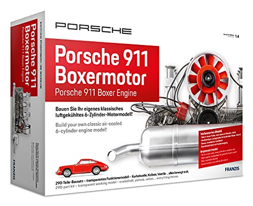 Franzis Verlag GmbH Porsche 911 Boxermotor: Bauen Sie Ihr eigenes klassisches luftgekühltes 6-Zylinder-Motormodell