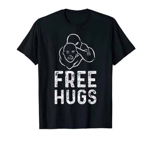 Free Hugs Divertido brasileño Jiu-Jitsu MMA BJJ Camiseta