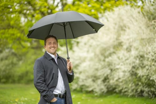 Fulton - Paraguas para Hombre, Talla 90 cm - Talla Inglesa, Color Negro
