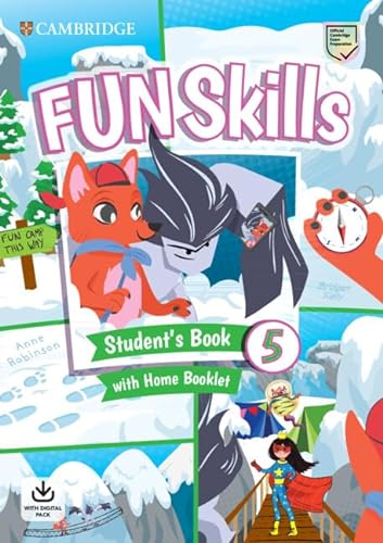 Fun Skills Level 5 Student's Book and Home Booklet with Online Activities - 9781108657259 (2022)