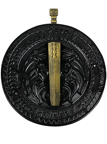 Funidelia | Espada y escudo romano para hombre y mujer Roma, Gladiador, Centurión - Accesorios para adultos, accesorio para disfraz - Marrón