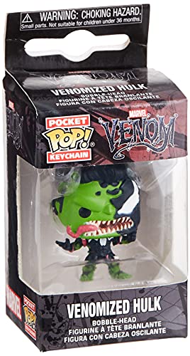 Funko POP! Keychain: Marvel Venom - Hulk - Collectable Vinilo Mini Figure Llavero Novedoso - Relleno De Calcetín - Idea De Regalo - Mercancía Oficial - Fans De Comic Books - Minifigura