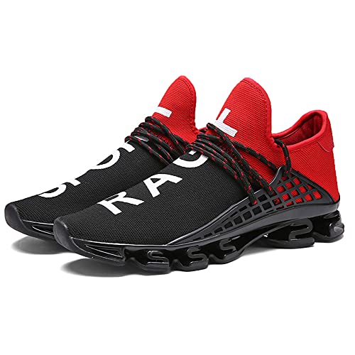 FUSHITON Hombre Zapatillas para Correr Masculinos Casual Running Zapatos Deportivas Calzado de Gimnasio Tenis Deporte Moda Sneakers