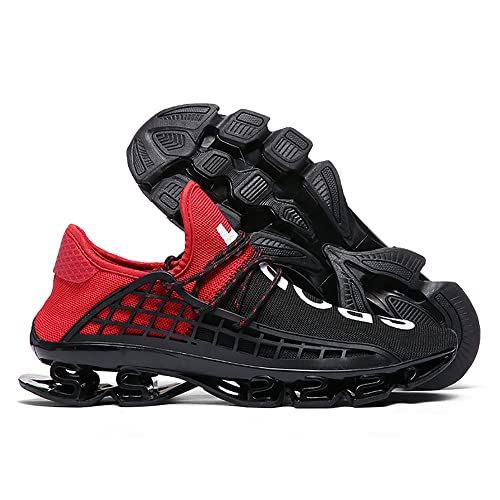FUSHITON Hombre Zapatillas para Correr Masculinos Casual Running Zapatos Deportivas Calzado de Gimnasio Tenis Deporte Moda Sneakers