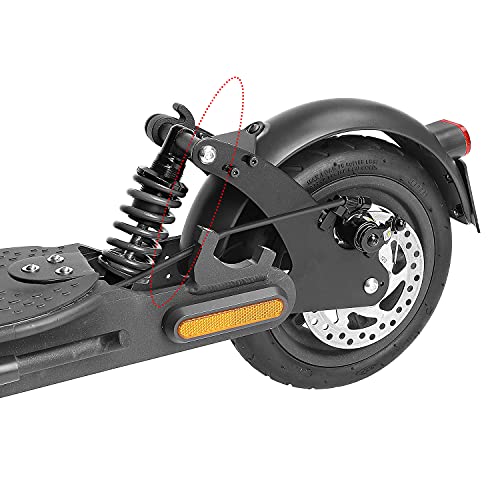 通用 Fututech - Kit de suspensión trasera para patinete eléctrico para Xiaomi M365 1S Essential Lite Amortiguador Garde-Boue Faro Trasero Accesorios Patinetes Modificación Negro para M365 1S EL)