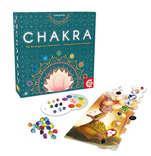 Game Factory 646277 Chakra, armonía, Familiar, Estrategia para Adultos y niños a Partir de 8 años (Juego básico), Color
