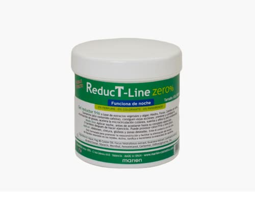 Gel reductor Unisex - Reductline | Ayuda a combatir la celulitis y piel de naranja | Reafirmante en zona abdominal, piernas y glúteos | Con extractos vegetales | Efecto frío | 500 ml