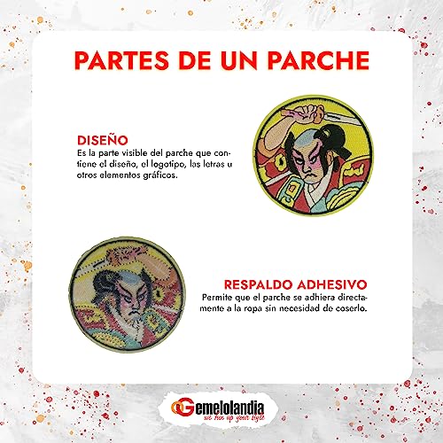 Gemelolandia | Parche Bordado Termoadhesivo Escudo de la Ciudad de Sevilla 10 cm | Muy Adherentes | Patch Stickers Para Decorar Tu Ropa | Fáciles de Poner