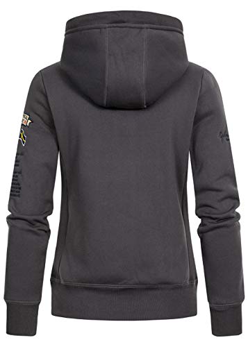Geographical Norway Sudadera GYMCLASS DE Mujer Gris Oscuro Talla S