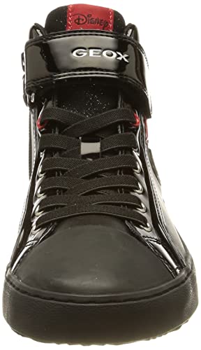 Geox J Kalispera Girl B, Sneakers para Niña, Negro (Black), 38 EU