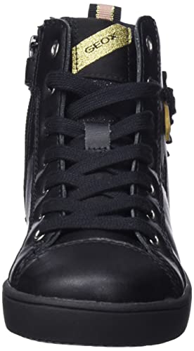 Geox J Kathe Girl B, Sneakers para Niña, Negro (Black), 29 EU