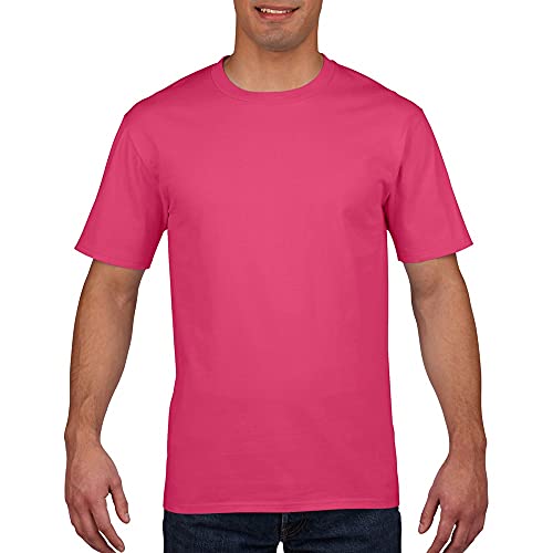 Gildan - Camiseta 100% Algodón - hombre, negro, XL