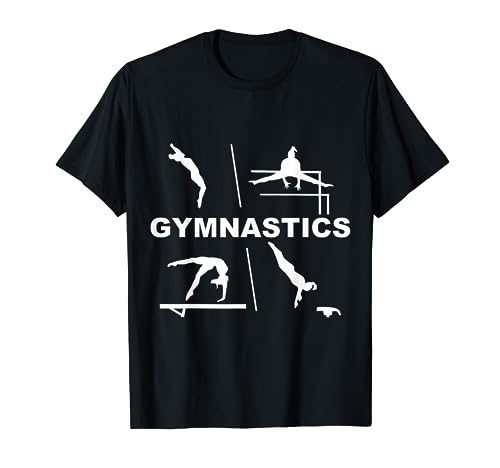 Gimnasia artística: gimnasta en todos los eventos Camiseta