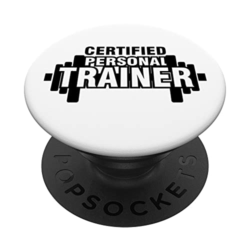 Gimnasio Entrenador Personal Accesorios, Entrenador Personal Certificado PopSockets PopGrip Intercambiable
