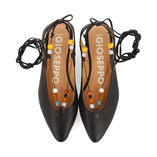 Gioseppo COUSSEY, Zapatos Tipo Ballet Mujer, Negro, 38 EU