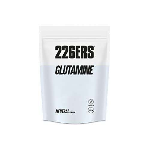 Glutamine, Aminoácido Pos y Pre-Entreno, 100% L-Glutamina Pura en Polvo, Suplemento Deportivo Vegano para la Recuperación Muscular, Sabor Neutral - 300 gr