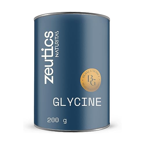 Glycine 200 g de polvo Zeutics by Naturitas | Complemento alimenticio | Producto sin gluten y sin lactosa