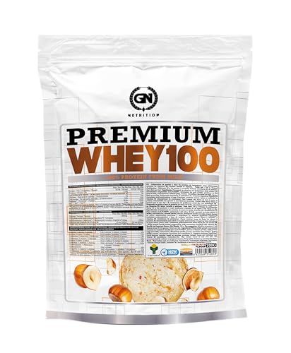 GN Nutrition Premium Whey Protein 100% 700 gramos | Proteina Whey con Vitamina B6 y DigeZyme | Mejora tus entrenamientos | Incrementa el rendimiento deportivo | Recuperación Muscular