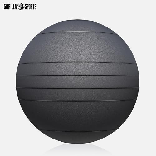 GORILLA SPORTS® - Balón de slam de goma (balón medicinal) 20kg