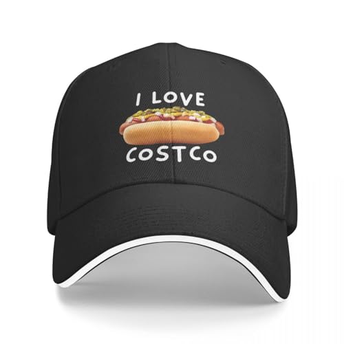 Gorra de béisbol I Love Costco Hotdog Gorra de béisbol New In The Hat Trucker Hats Sun Cap Gorra Mujer Hombre