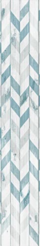 GOYAPRINT Papel Pintado Autoadhesivo para Pared Muebles Cocina Dormitorio Vinilo Decorativo 40x250cm (Espiga Azul)