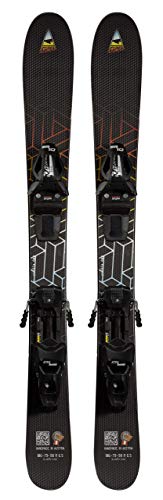 GPO Snowblade Hot Stamp - Esquís cortos, incluye fijaciones de seguridad Tyrolia SR10, 99 cm de longitud, para hombre y mujer
