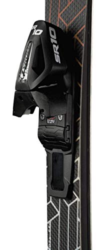 GPO Snowblade Hot Stamp - Esquís cortos, incluye fijaciones de seguridad Tyrolia SR10, 99 cm de longitud, para hombre y mujer